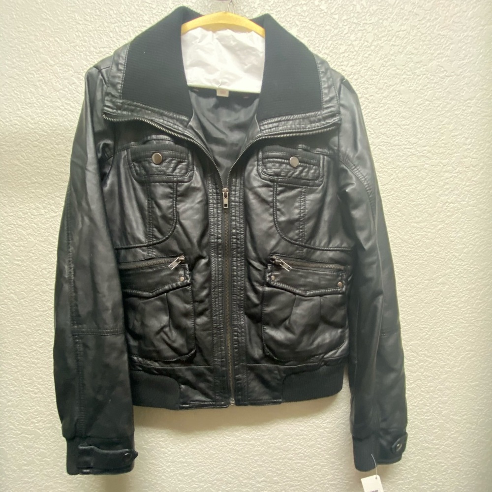 Leather jacket
